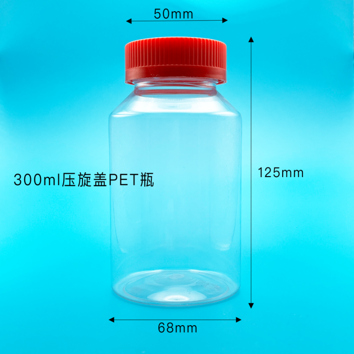 300ml PET 斜肩瓶